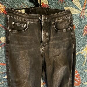 Free people wide leg flared jeans